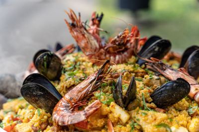 料理 シェラトングランドミラージュリゾート、ポートダグラスの写真