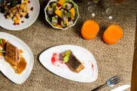 9 Hornbills Tented Camp - breakfast