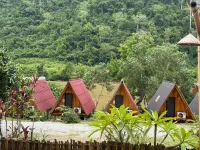 Papaya Resort Nong Khiaw - マウンテンビュー