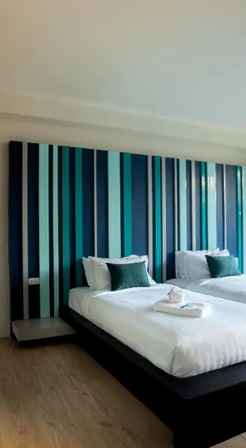 ห้องดีลักซ์ เตียงแฝด