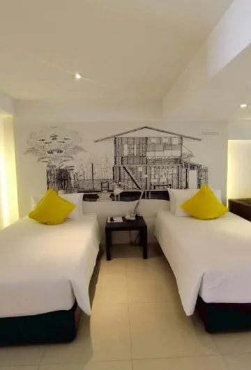 ห้องดีลักซ์, เตียงเดี่ยว 2 เตียง