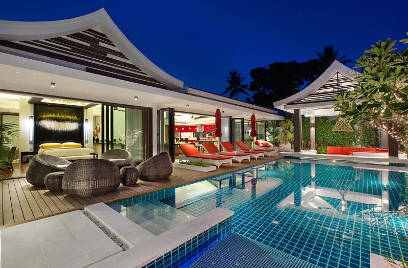 Villa Julia Koh Samui Beach with Cook and Majordome