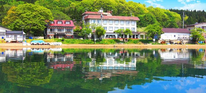 Lake Side Hotel Minatoya Hotels in Inawashiro