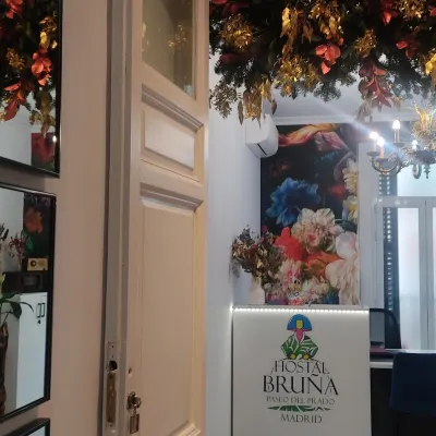 Hostal Bruña Paseo del Prado Hotels near Police