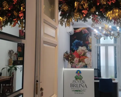Hostal Bruña Paseo del Prado Hotels near Police