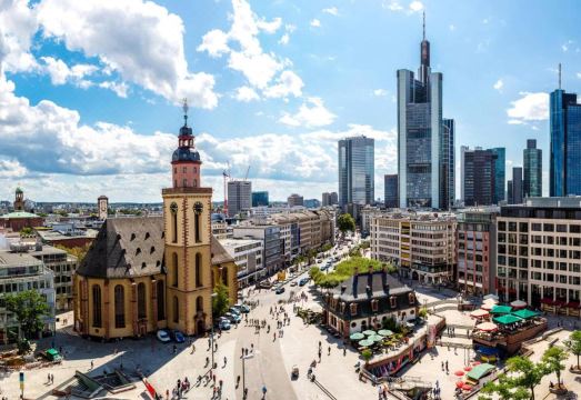 메인 호텔 프랑크푸르트 시티 하우프트반호프 위치