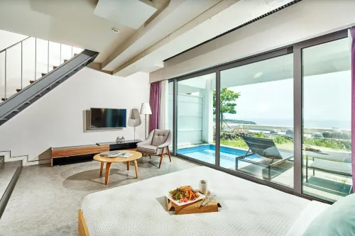 Jeju BOM Stay & Art Gallery - Morgenmad