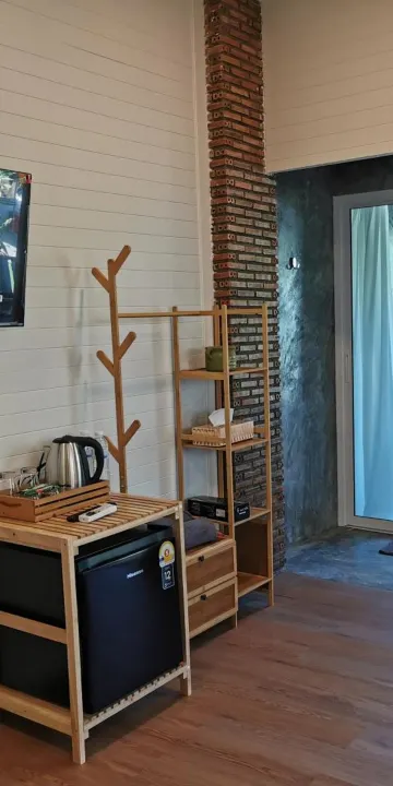 ห้อง 1 ห้องนอน มีวิวสวนหย่อม