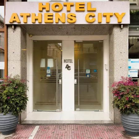 Athens City Hotel Отели рядом с достопримечательностью «Железнодорожная станция Виктория»