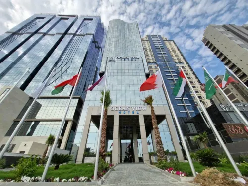 Ocean View Hotel Kuwait - badewanne