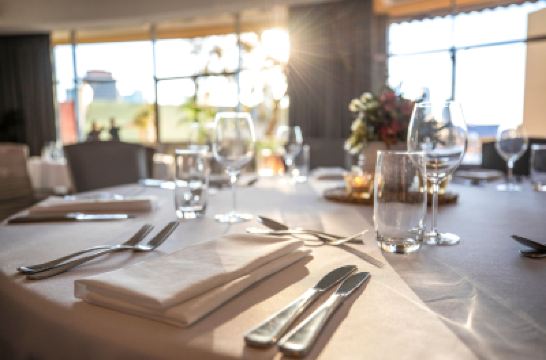 レストラン ホリデイ イン ポッツ ポイントの写真