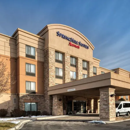SpringHill Suites Salt Lake City Downtown Отели рядом с достопримечательностью «Темпл-сквер»
