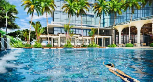 BGC Cozy Condo - Balcony, Pool, Wi-Fi - Suite 34