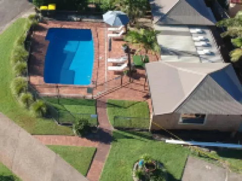 ヘブン ウォーターズ モーテル & アパートメンツ ポート・マッコリーのホテル