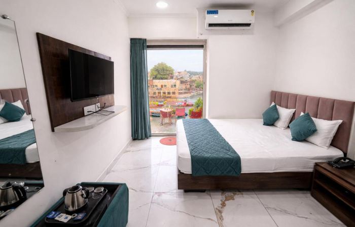 Hotel Ramghat Inn, Chitrakoot - River View