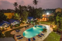 Hibis Beach Resort - Ashwem, Goa - ビーチサイド