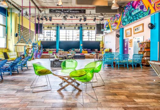 아브라함 호스텔 텔 아비브 주변 거리 또는 공용 주방