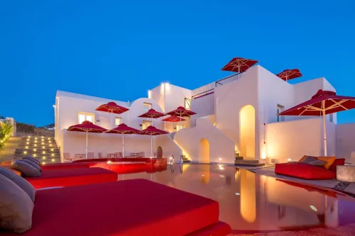 Art Hotel Santorini - con vista montagne