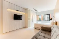 Sol - Flats Av Cauaxi by Anora Spaces - parcheggio