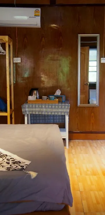 บังกะโลมาตรฐานพร้อมเครื่องปรับอากาศ