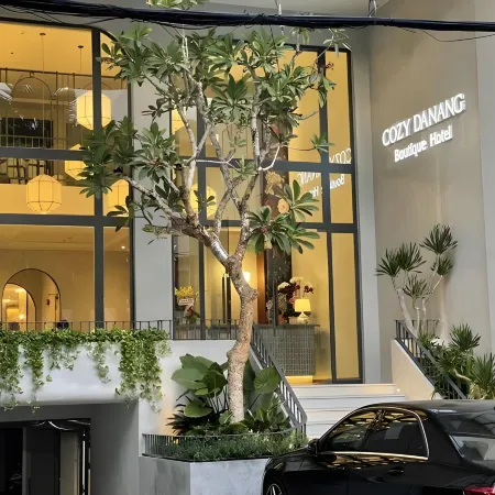 Cozy Danang Boutique Hotel Отели рядом с достопримечательностью «My Khe Pagoda»