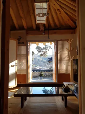 Jukheon Traditional House - breakfast