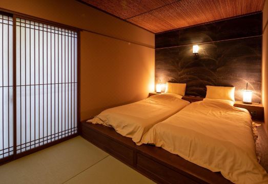 와테이 가제코미치 객실 또는 온천 전경