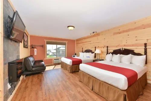 Americas Best Value Inn-Wall - parking