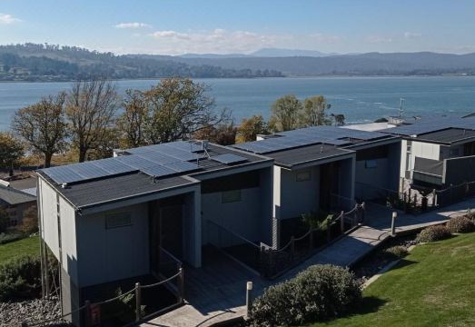 로즈베어스 호텔에서 바라본 강변 전경