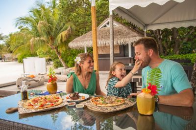 レストラン シェラトン モルディブ フルムーン リゾート&スパの写真