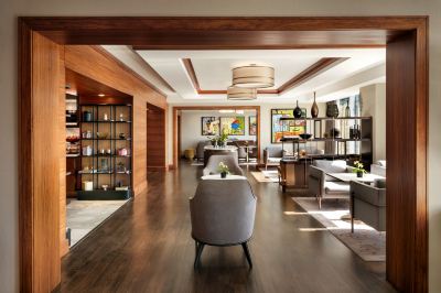 共有エリア ザ・リッツ・カールトン トロントの写真