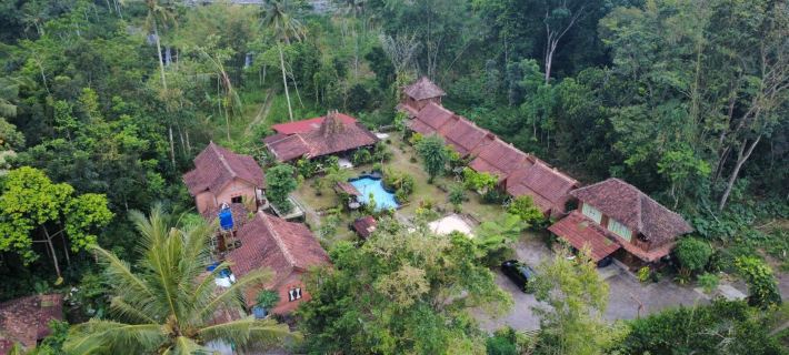Makcik Heritage Villa & Cafe Hotéis em Pakem