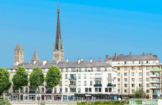 魯昂中心大教堂宜必思尚品酒店