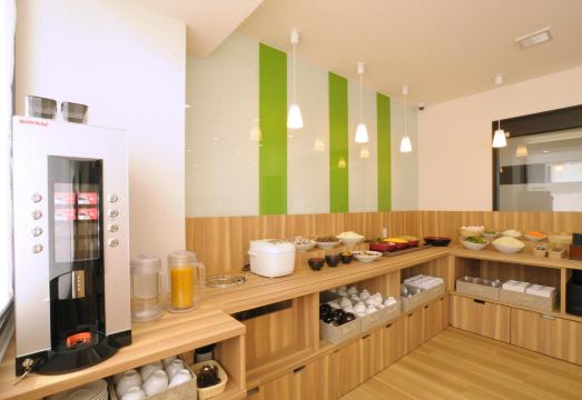 호텔 조식 전경