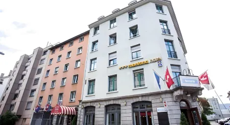 Hotel Montana Zürich Отели рядом с достопримечательностью «Flussbad Oberer Letten»