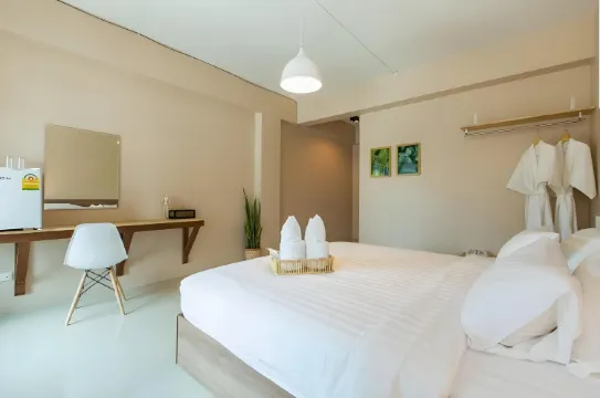 ห้องพร้อมห้องน้ำในตัว(เตียงคิงไซส์)