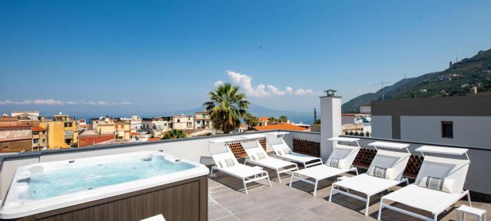 Don Giulio Luxury Rooms Jacuzzi ヴィーコ・エクエンセのホテル