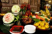 Laras Asri Resort & Spa - breakfast