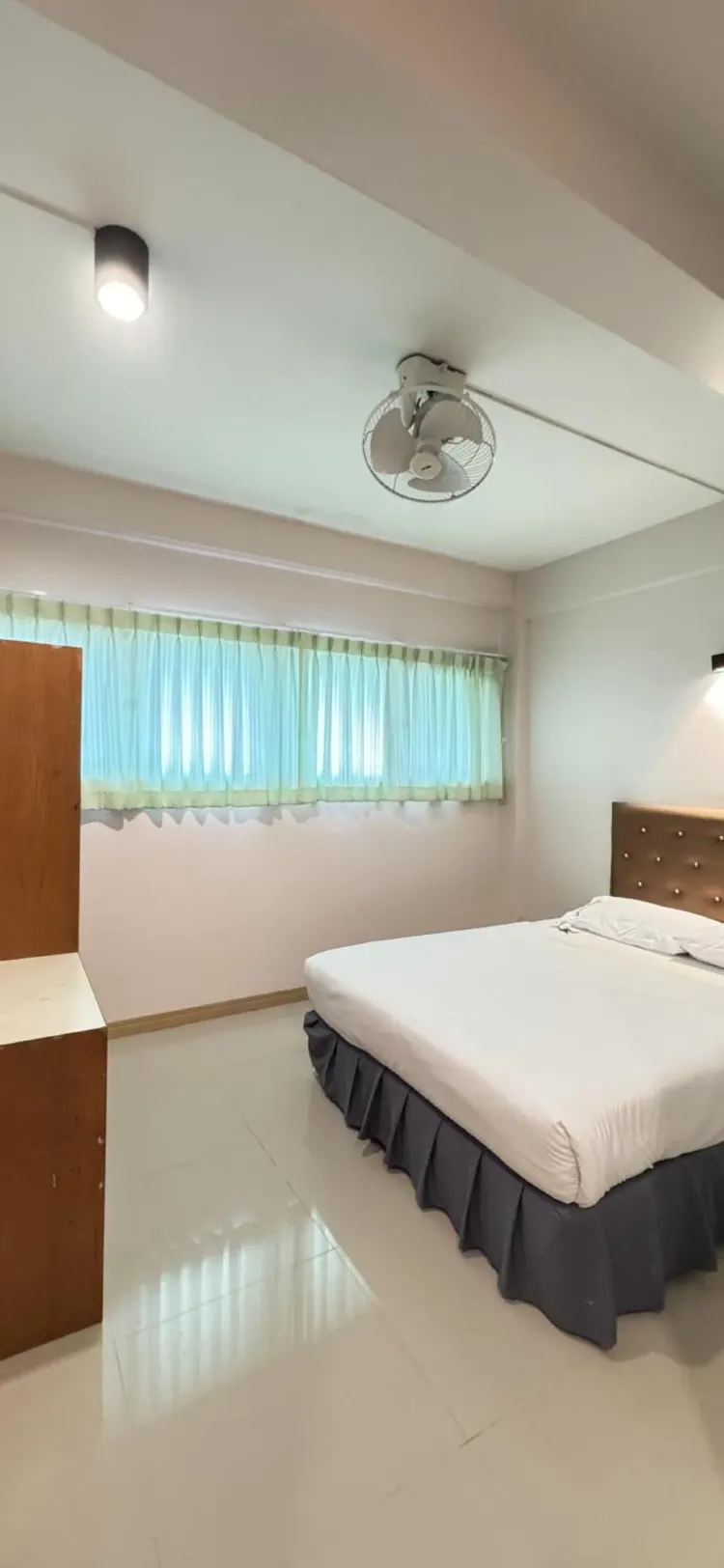 ห้องเตียงใหญ่ 1 เตียง (พัดลม)