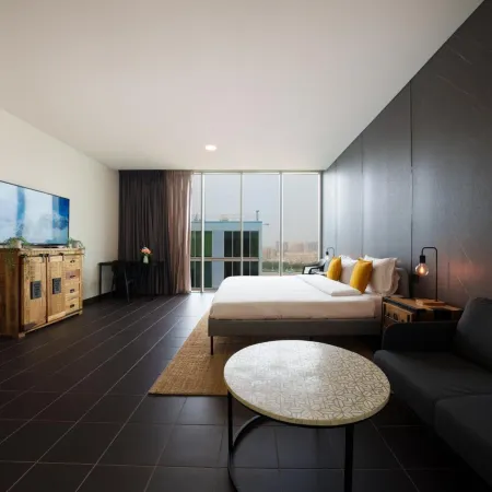 Emirates Sports Hotel Apartments, Dubai Sports City Отели рядом с достопримечательностью «Комплекс Дубай-Студио-Сити»