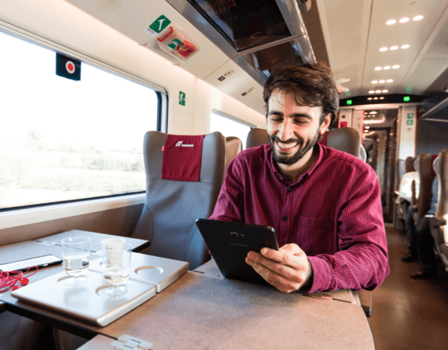 Planificateur de voyage en train en Italie