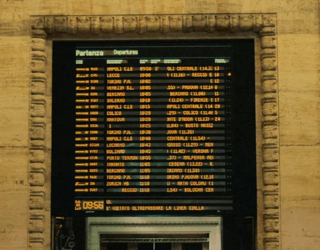 Italy Train Times
