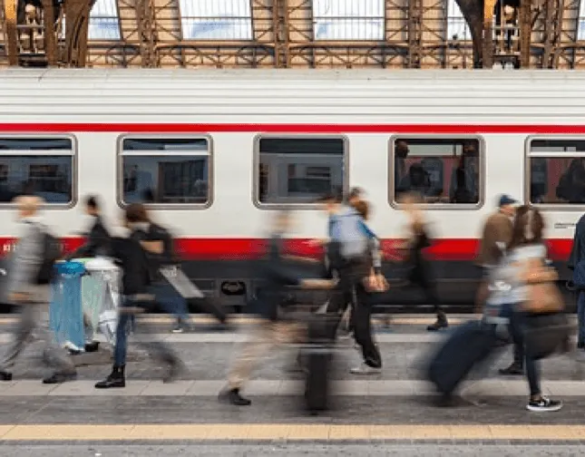 Pianificatore di viaggi in treno in Italia