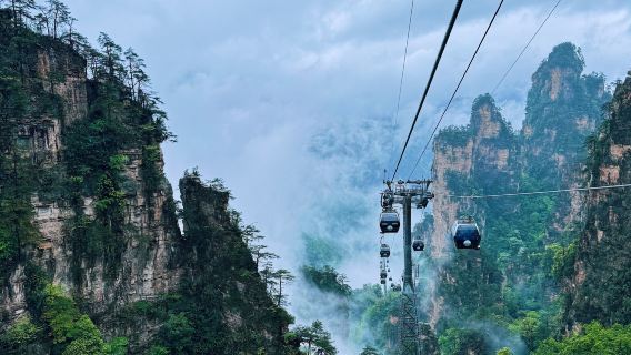 Tianzi Mountain Cableway