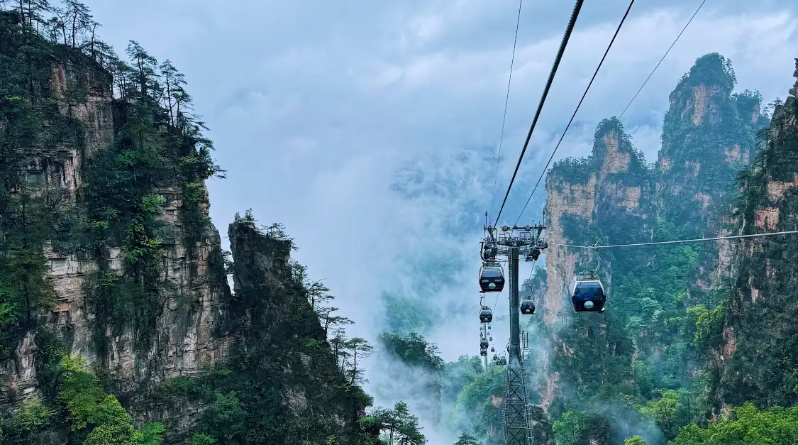 톈쯔산 케이블카 주변 호텔