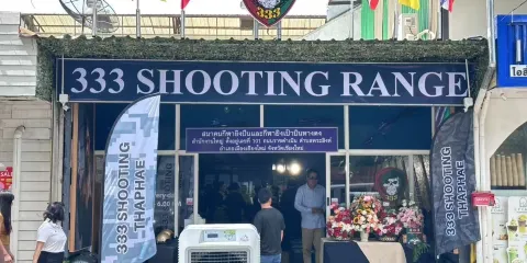 333 shooting range thaphae射擊套票大小同價