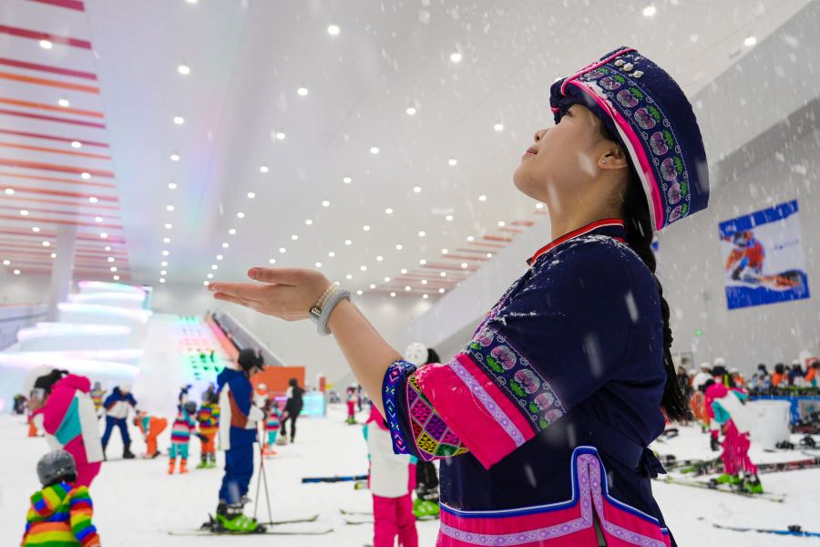 南寧萬達米倫滑雪場