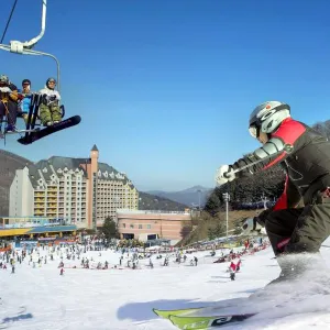 陽智松林滑雪場