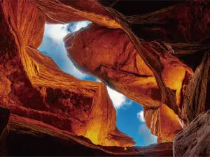 China Ancient Undersea Cave Gorge Scenic Area