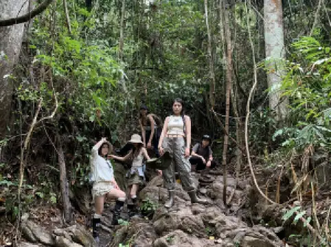 진우산 바두오 마을 열대우림 하이킹